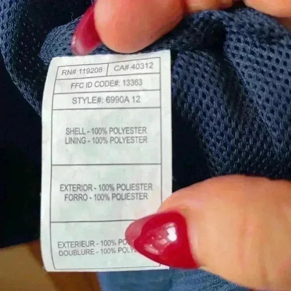 Men's Large Notre Dame Adidas Jacket - Picture 4 of 10